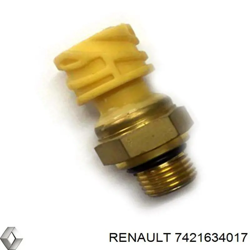 Датчик давления выхлопных газов 7421634017 Renault (RVI)