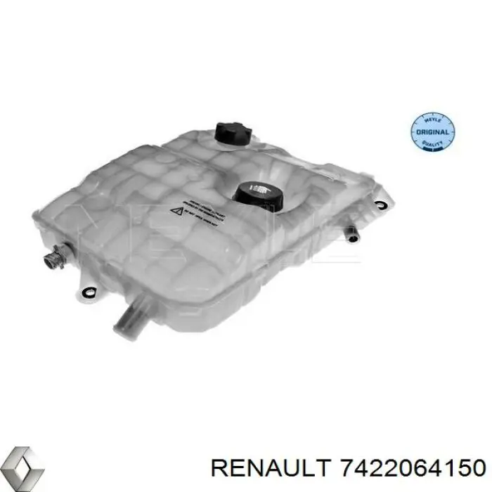 Бачок системы охлаждения 7422064150 Renault (RVI)
