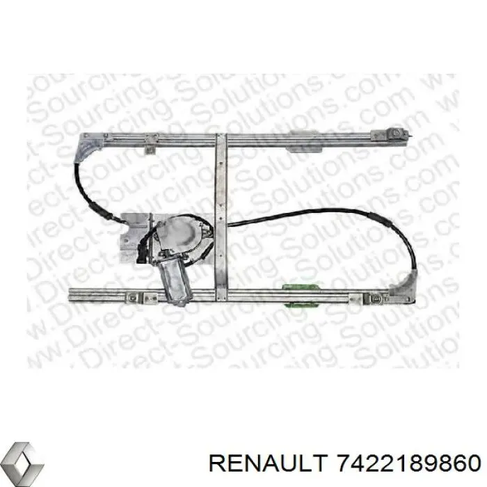 7422189860 Renault (RVI) механизм стеклоподъемника двери передней левой