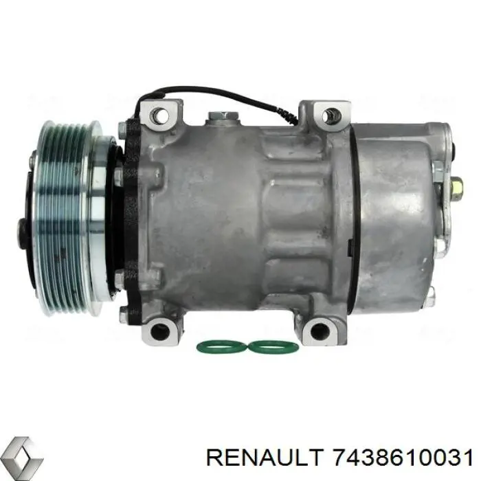 Компрессор кондиционера 7438610031 Renault (RVI)