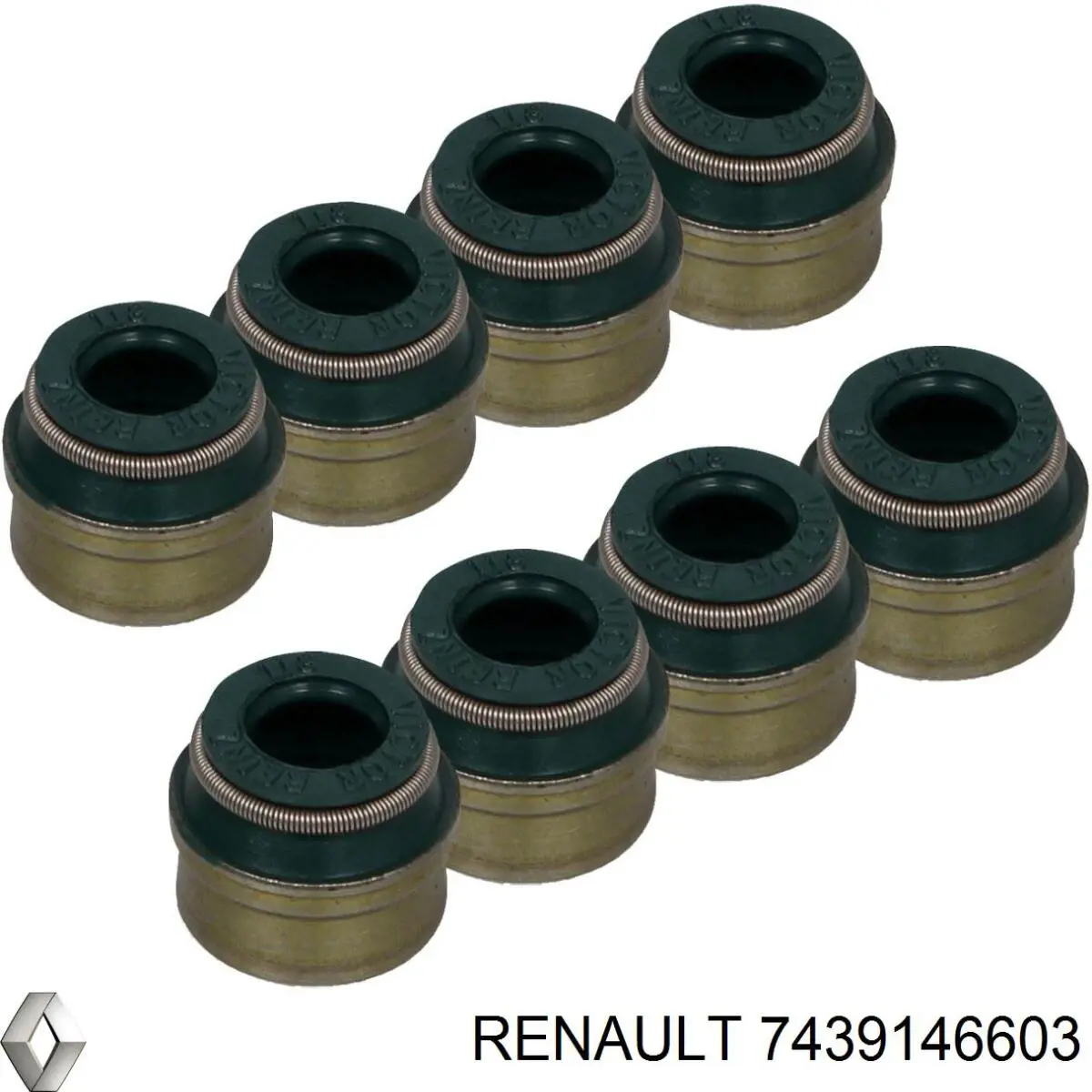 Сальник клапана (маслосъемный), впуск/выпуск Renault (RVI) 7439146603