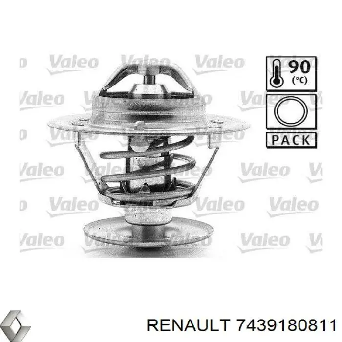 7439180811 Renault (RVI) термостат