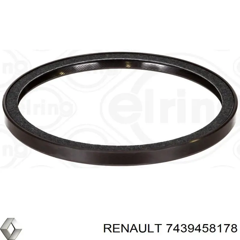 7439458178 Renault (RVI) vedação traseira de cambota de motor