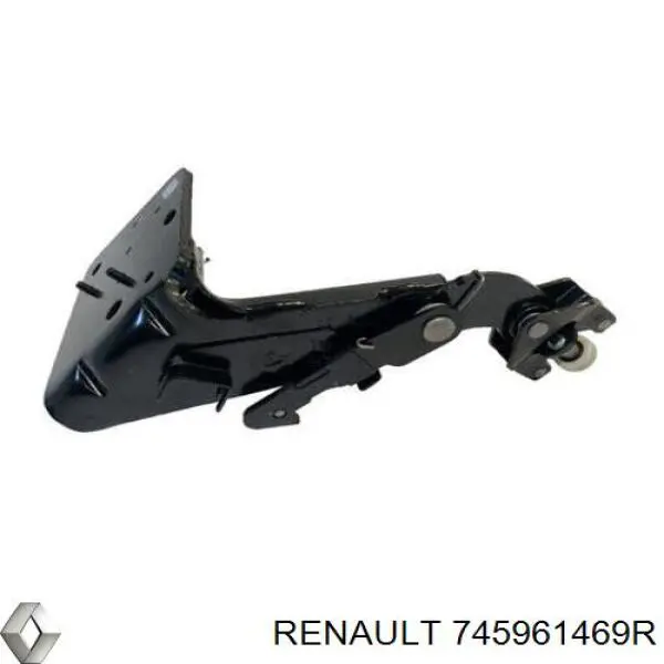 745961469R Renault (RVI) rolo direito inferior da porta lateral (deslizante)