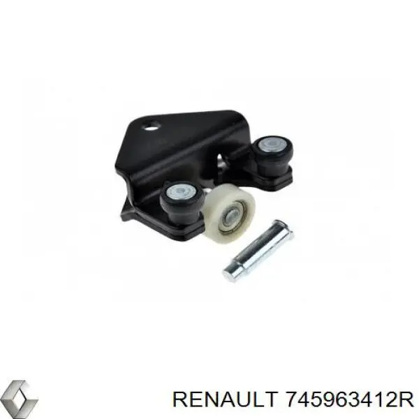 Ролик двери боковой/сдвижной, правый нижний Renault (RVI) 745963412R цена, от 11.16 USD