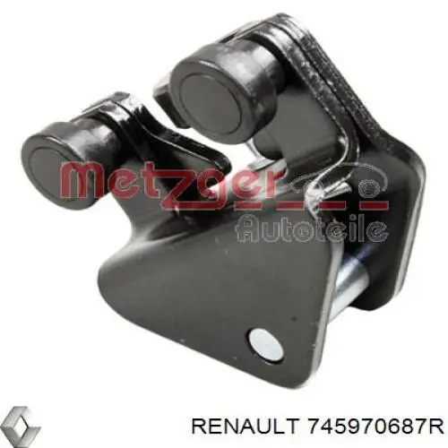 Ролик двери боковой (сдвижной) левый нижний Renault (RVI) 745970687R цена, от 12.30 USD