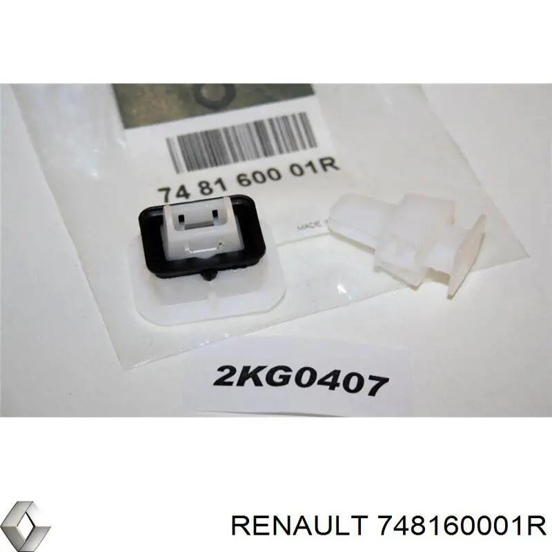 Cápsula (prendedor) de fixação de revestimento da porta para Renault Megane (KZ0)