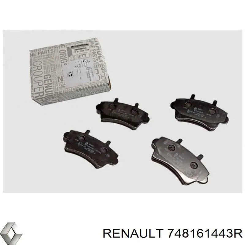 Скоба патрубка интеркуллера 748161443R Renault (RVI)