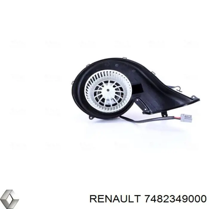 Вентилятор печки 7482349000 Renault (RVI)