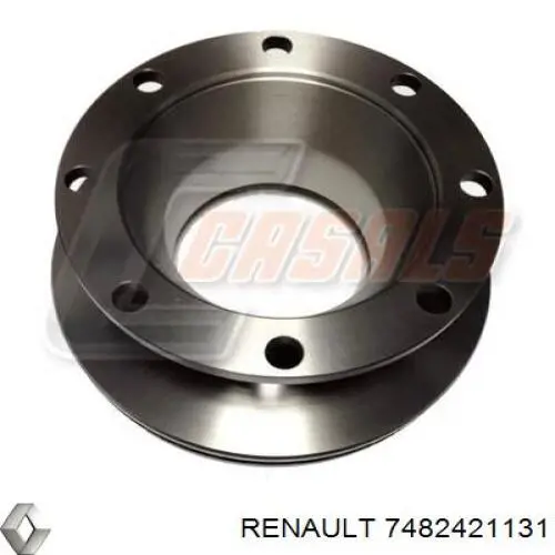 Тормозные диски 7482421131 Renault (RVI)