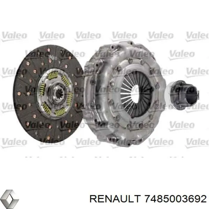 7485003692 Renault (RVI) Сцепление в сборе