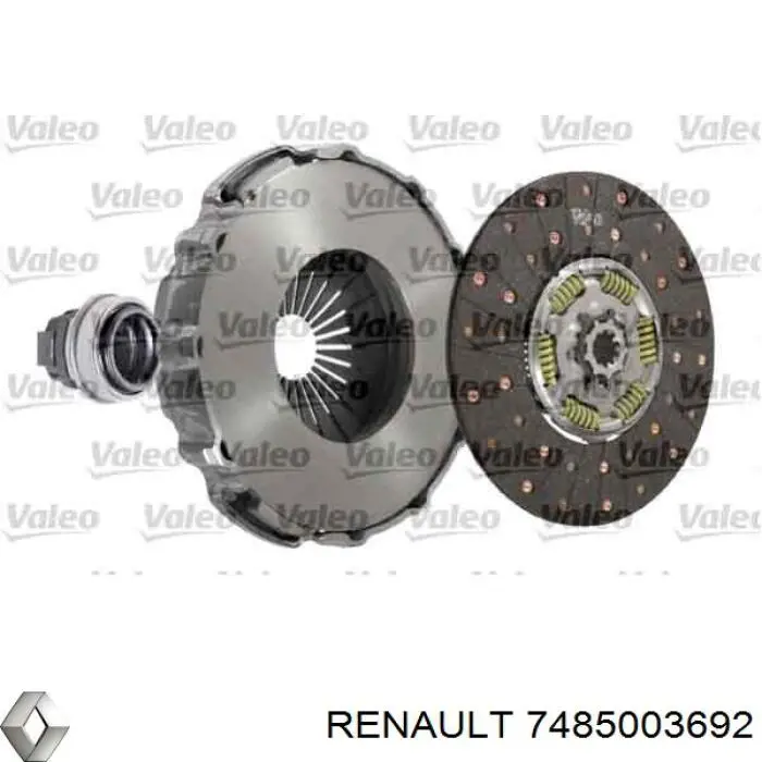 Комплект сцепления (3 части) Renault (RVI) 7485003692 цена, от 766.49 USD