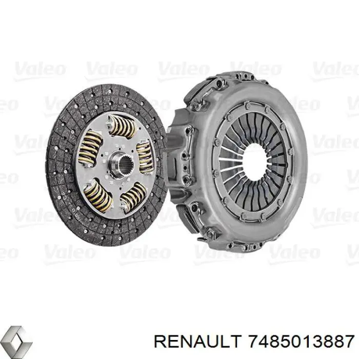 Комплект сцепления (3 части) Renault (RVI) 7485013887 цена, от 1211.73 USD
