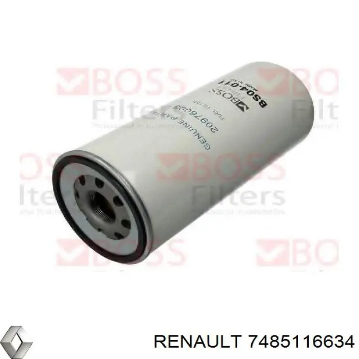 Filtro de gasoil 7485116634 Renault (RVI)