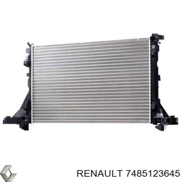 Радиатор охлаждения двигателя дополнительный Renault (RVI) 7485123645 цена, от 87.37 USD