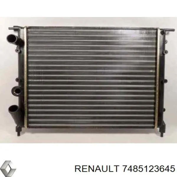Купить 7485123645 Renault (RVI) Радиатор охлаждения двигателя дополнительный