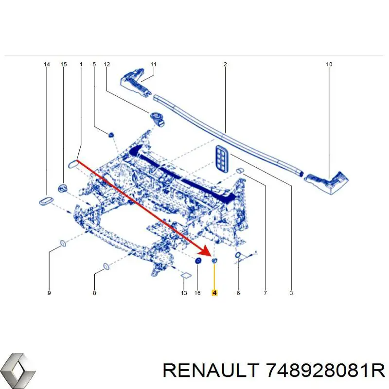  748928081R Renault (RVI)