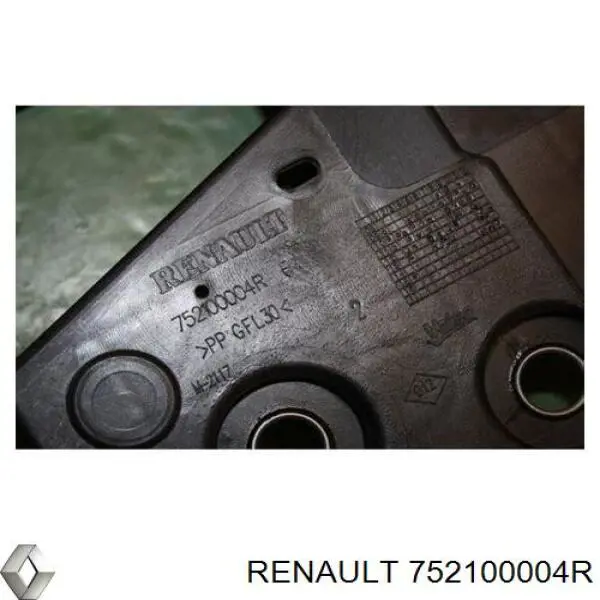 Soporte de radiador completo 752100004R Renault (RVI)