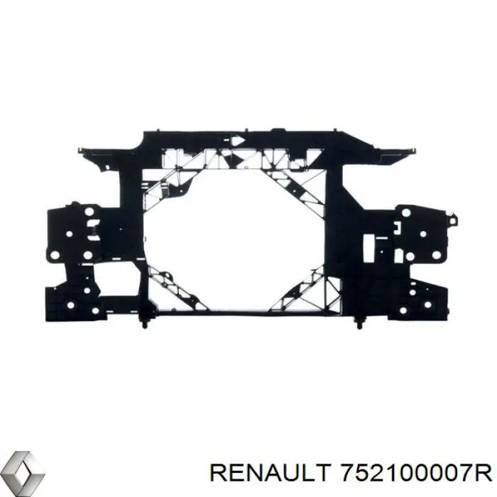 Суппорт радиатора в сборе (монтажная панель крепления фар) Renault (RVI) 752100007R