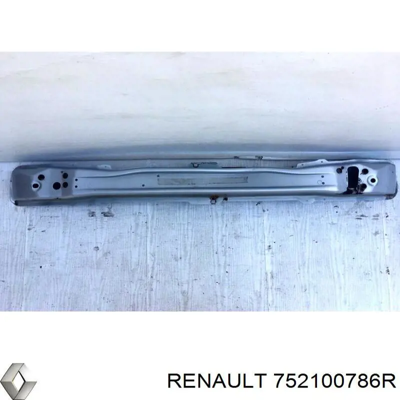 752100786R Renault (RVI) reforçador do pára-choque dianteiro