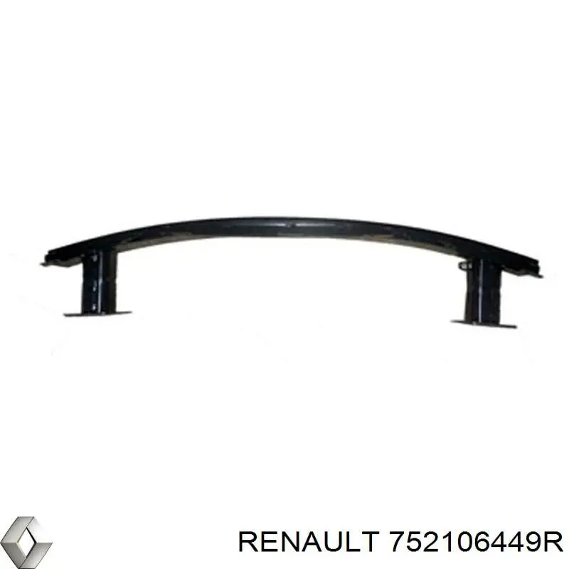 Купить 752106449R Renault (RVI) Буфер бампера переднего