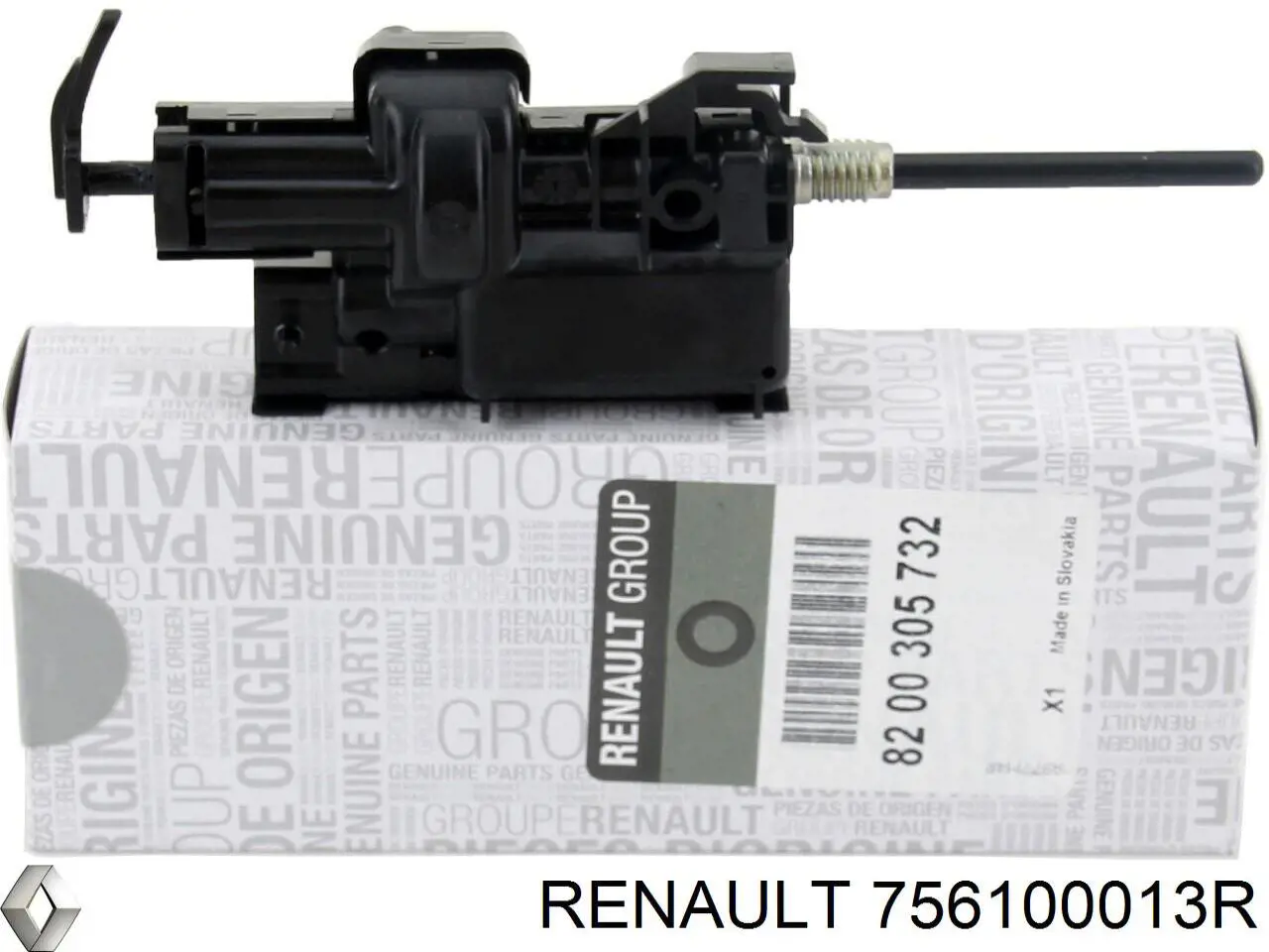 Усилитель бампера заднего Renault (RVI) 756100013R