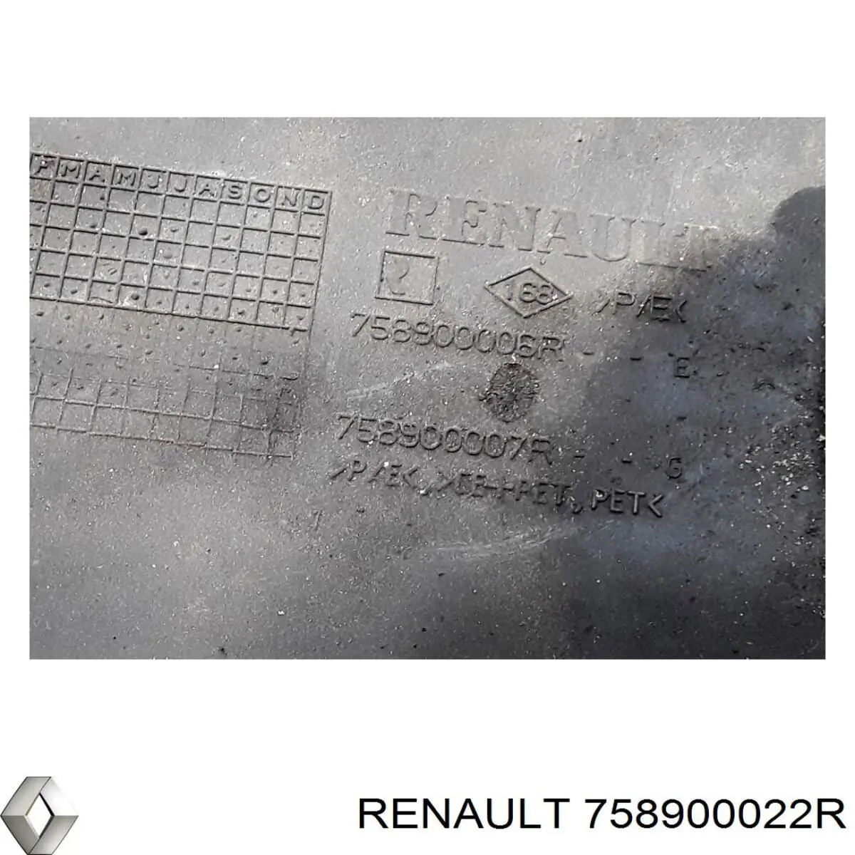 Купить 758900022R Renault (RVI) Термошумоизоляция капота