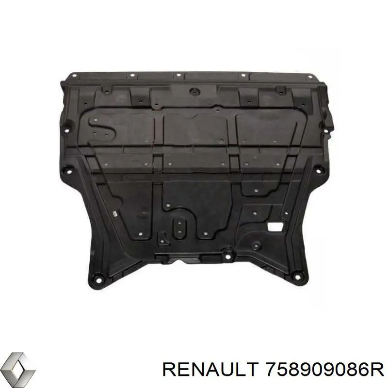 Proteção de motor, de panela (da seção de motor) para Nissan X-Trail (T31)