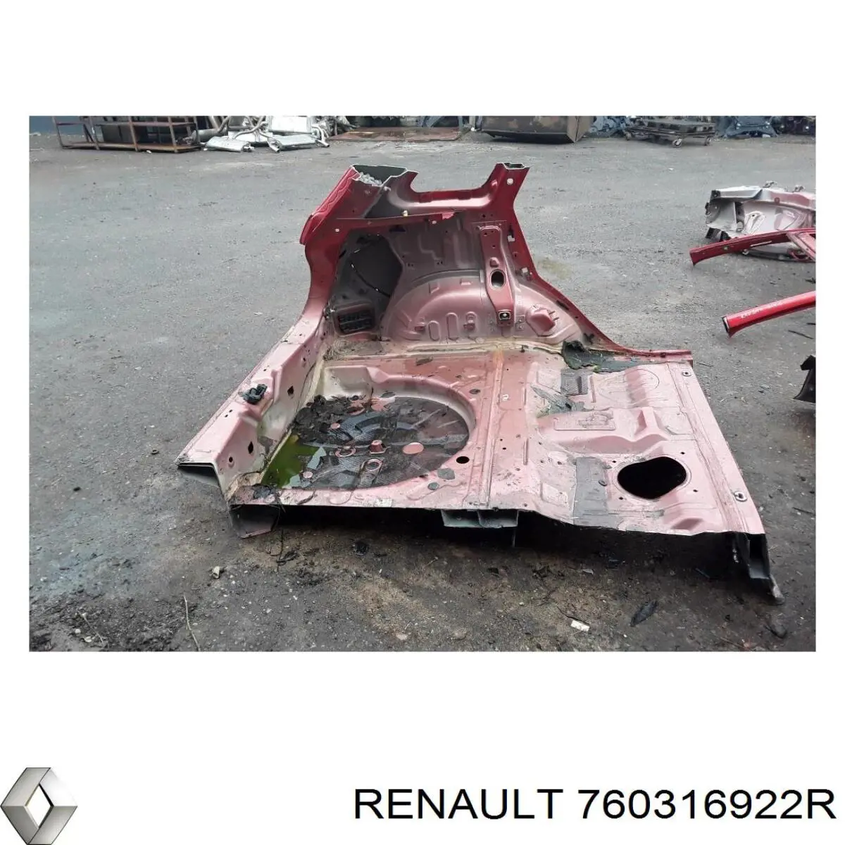 Боковая часть задняя левая Renault (RVI) 760316922R цена, от 333.81 USD