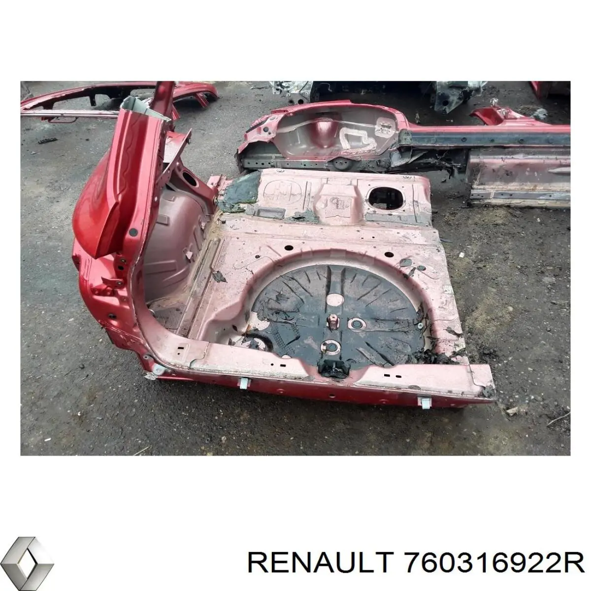 Купить 760316922R Renault (RVI) Крыло заднее левое