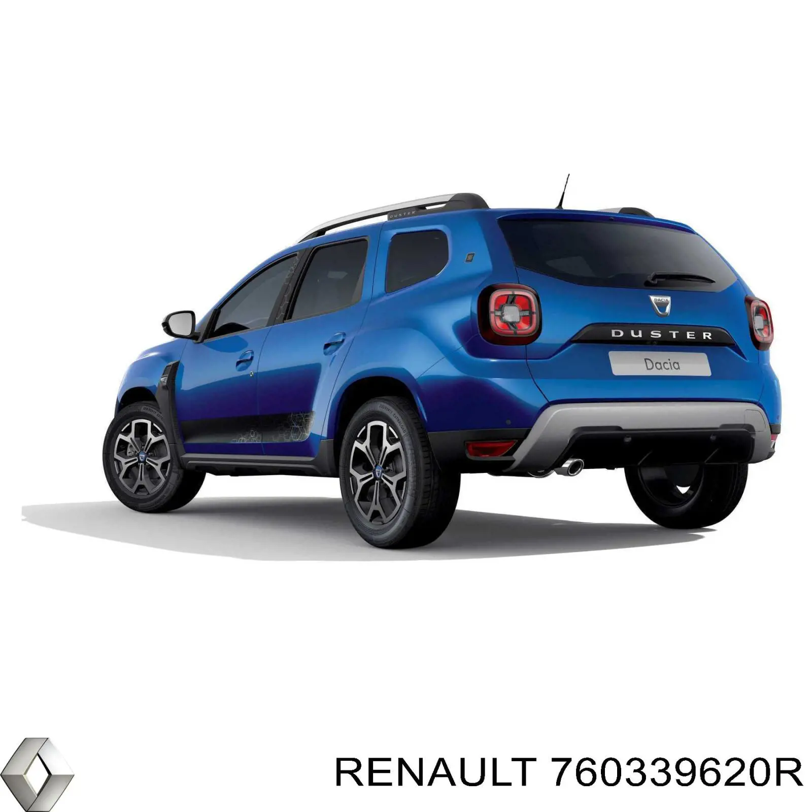  Крыло заднее левое Renault DUSTER 