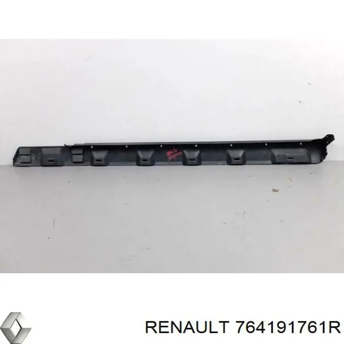  Накладка (молдинг) порога наружная левая Renault LOGAN 