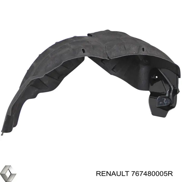 Guarda-barras do pára-lama traseiro direito para Renault Scenic (JZ0)