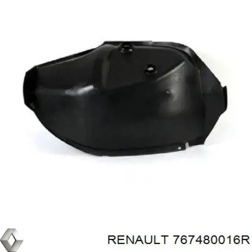 Подкрылок крыла заднего правый задний 767480016R Renault (RVI)