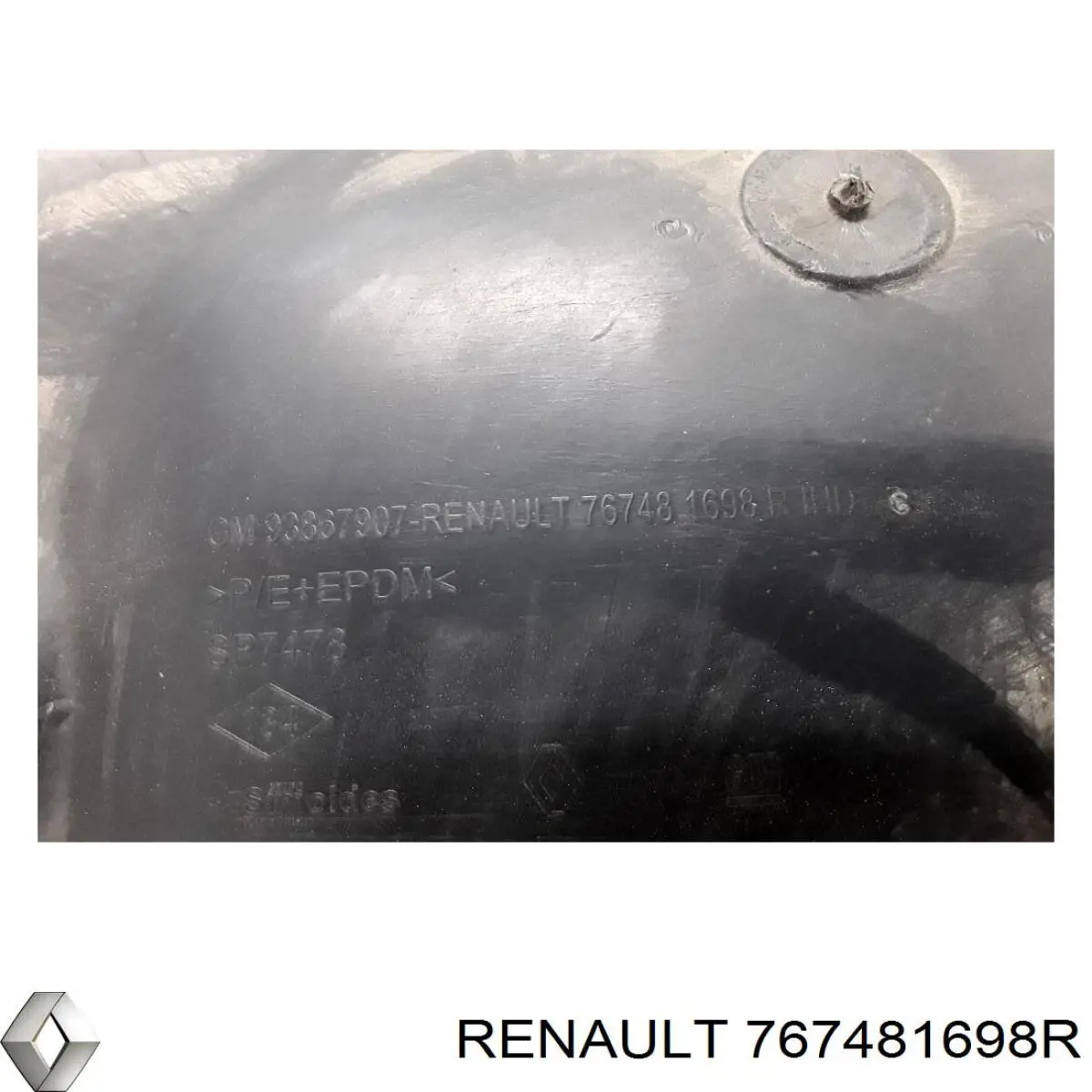 Купить 767481698R Renault (RVI) Подкрылок задний правый