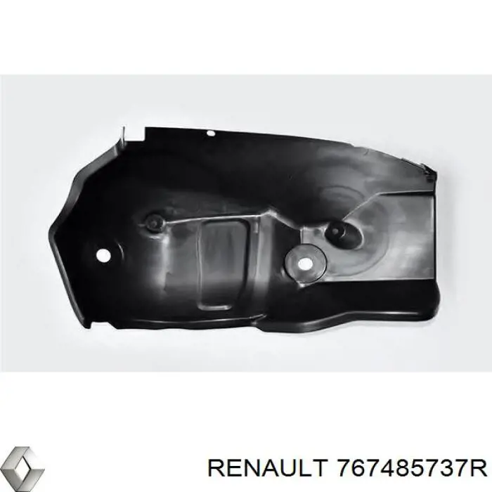 Подкрылок задний правый Renault (RVI) 767485737R цена, от 11.43 USD