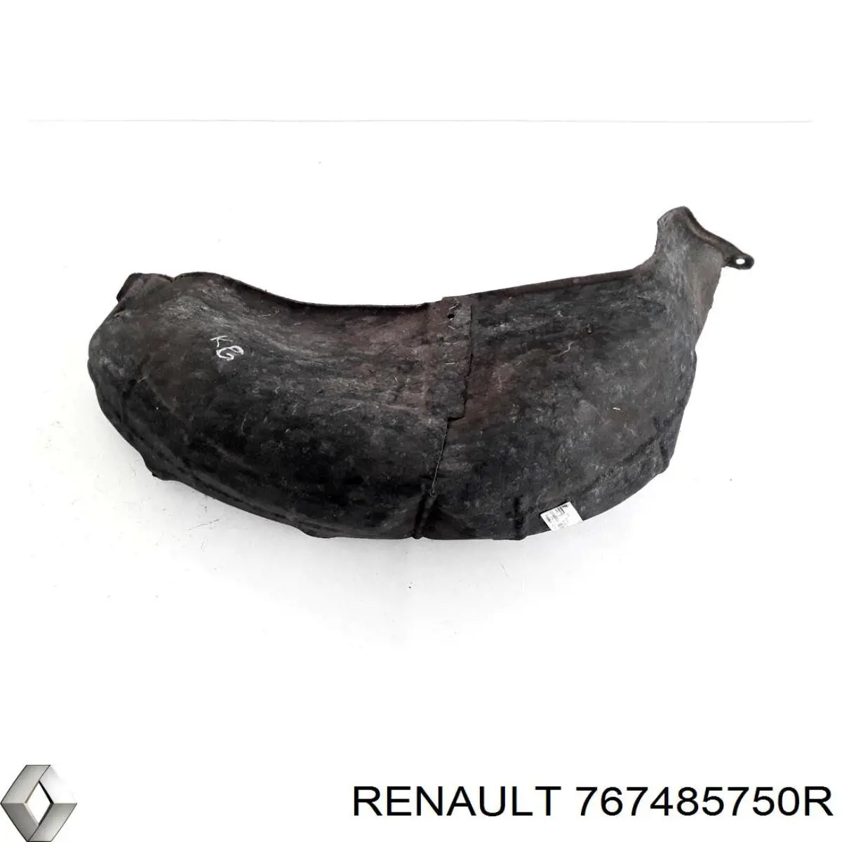 Подкрылок задний правый 767485750R Renault (RVI)