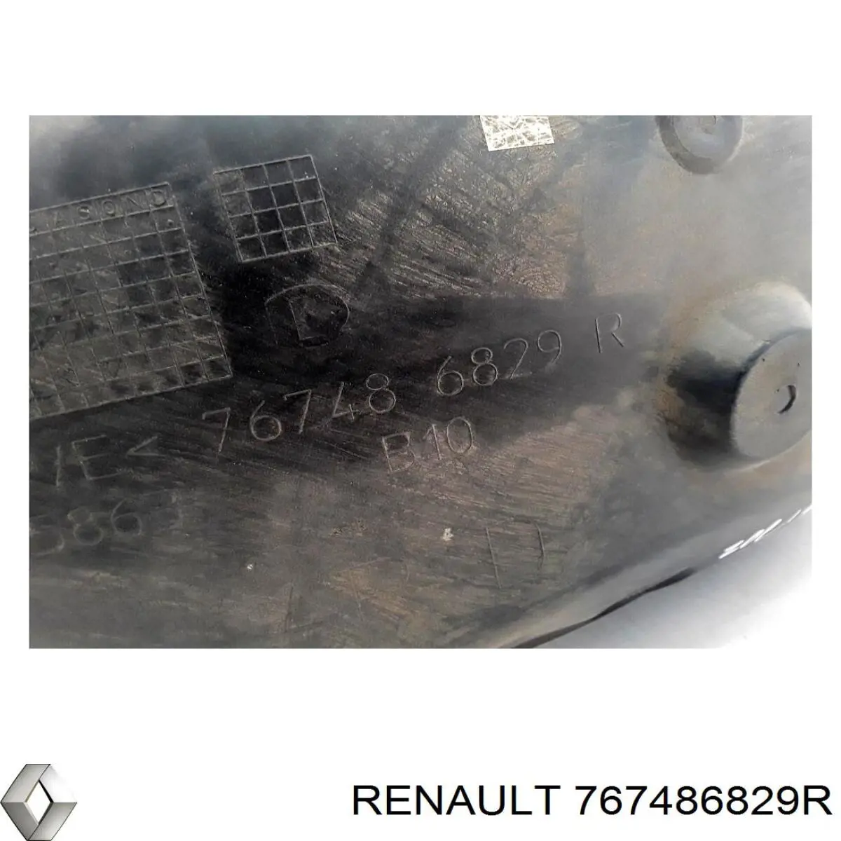 Подкрылок задний правый 767486829R Renault (RVI)