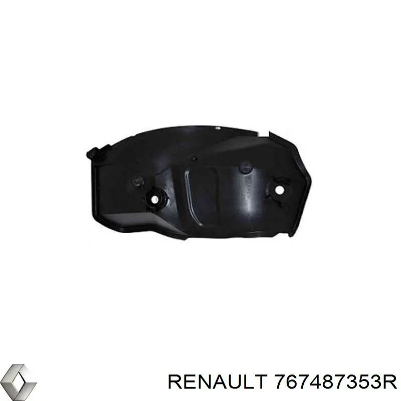 Подкрылок задний правый 767487353R Renault (RVI)