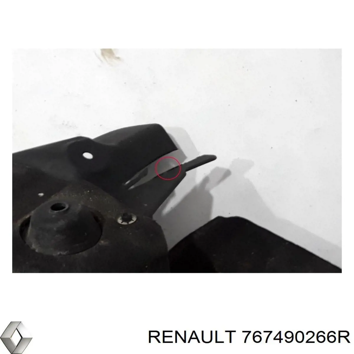 767490266R Renault (RVI) Подкрылок крыла заднего левый