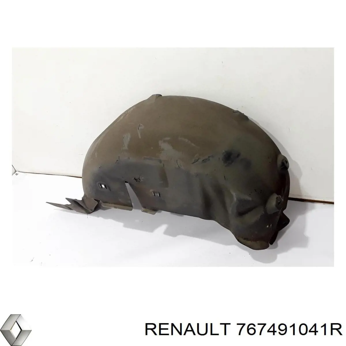 Guardabarros interior izquierdo, aleta trasera 767491041R Renault (RVI)