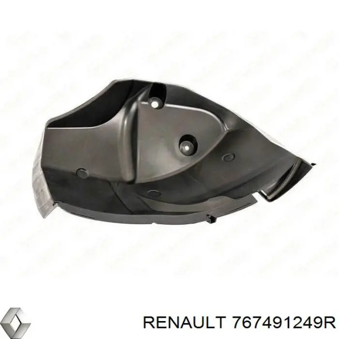 Подкрылок задний левый Renault (RVI) 767491249R цена, от 36.15 USD