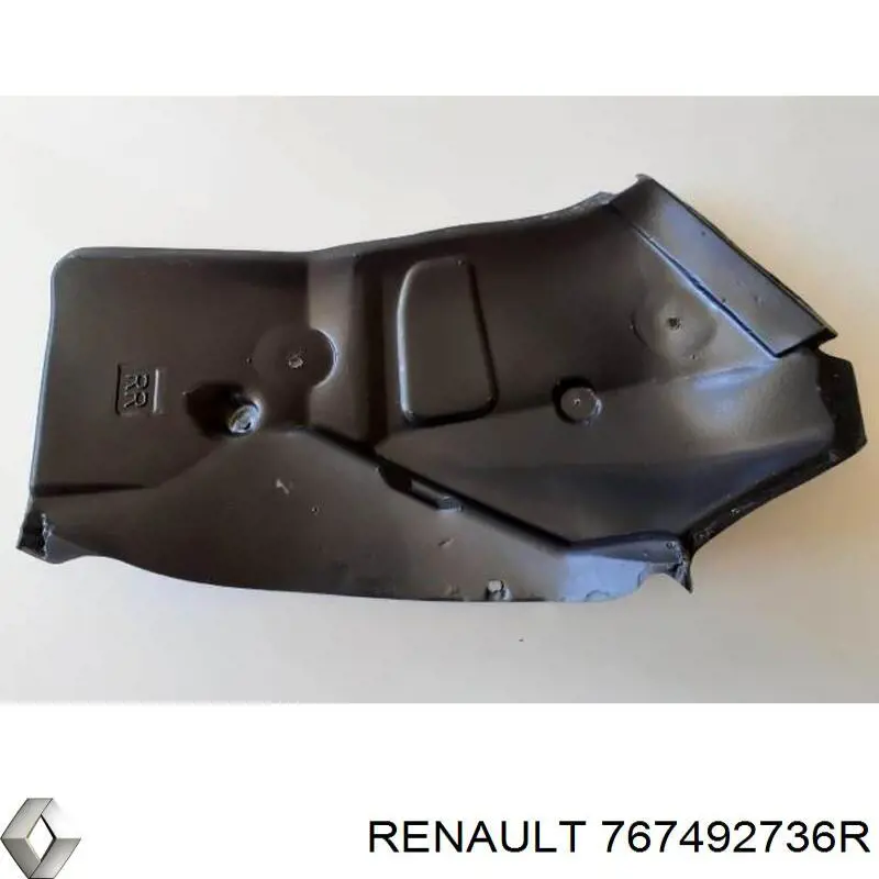 Купить 767492736R Renault (RVI) Подкрылок крыла заднего левый задний