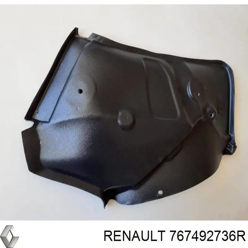 Подкрылок крыла заднего левый задний 767492736R Renault (RVI)