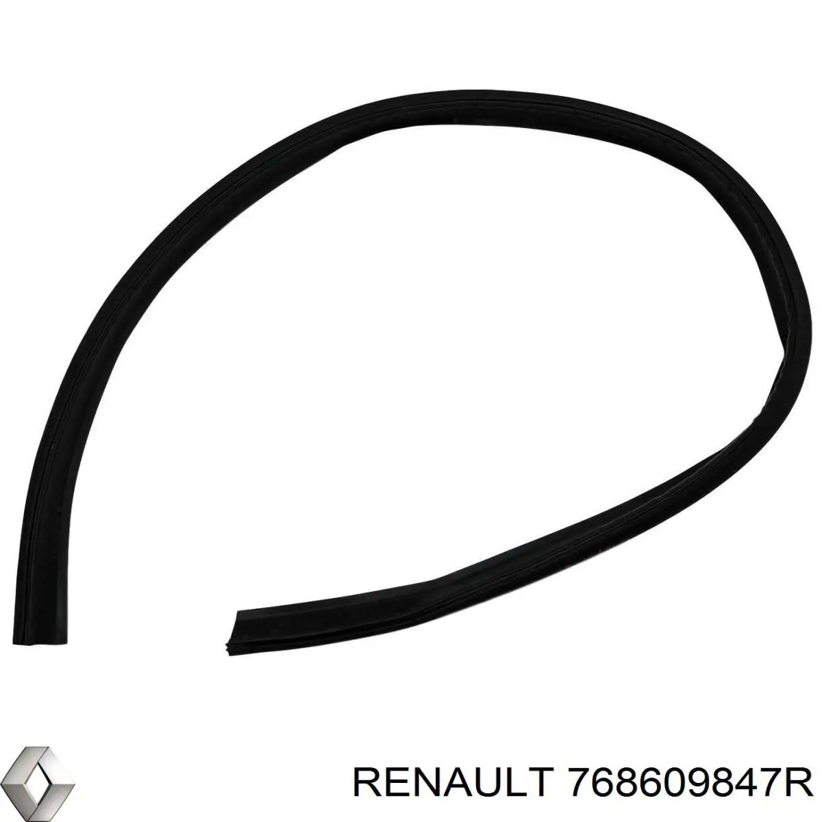 Уплотнитель двери передней правой (на кузове) Renault (RVI) 768609847R цена, от 15.25 USD