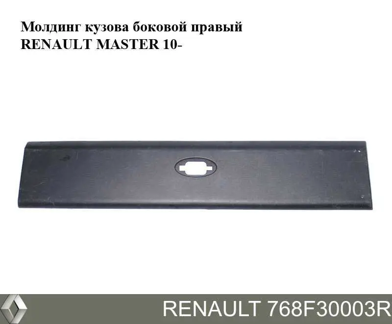 Накладка крыла заднего правого 768F30003R Renault (RVI)