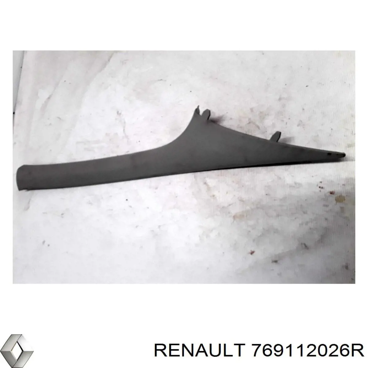 Обшивка стойки кузова внутренняя передняя правая Renault (RVI) 769112026R цена, от 8.37 USD