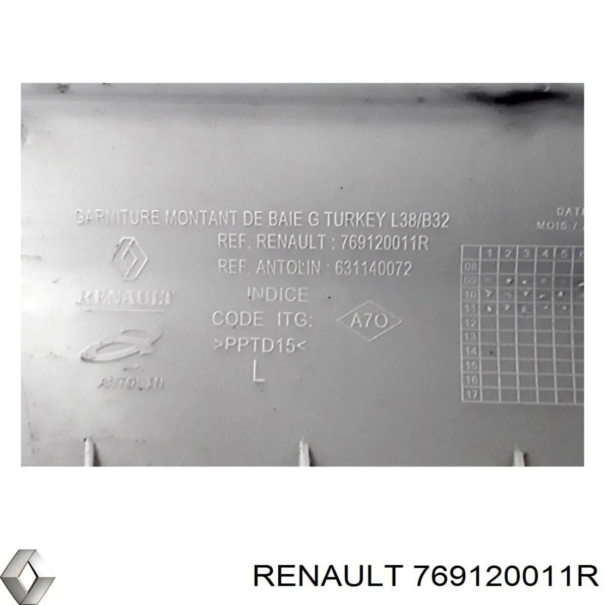  Renault (RVI) 769120011R цена, от 8.87 USD