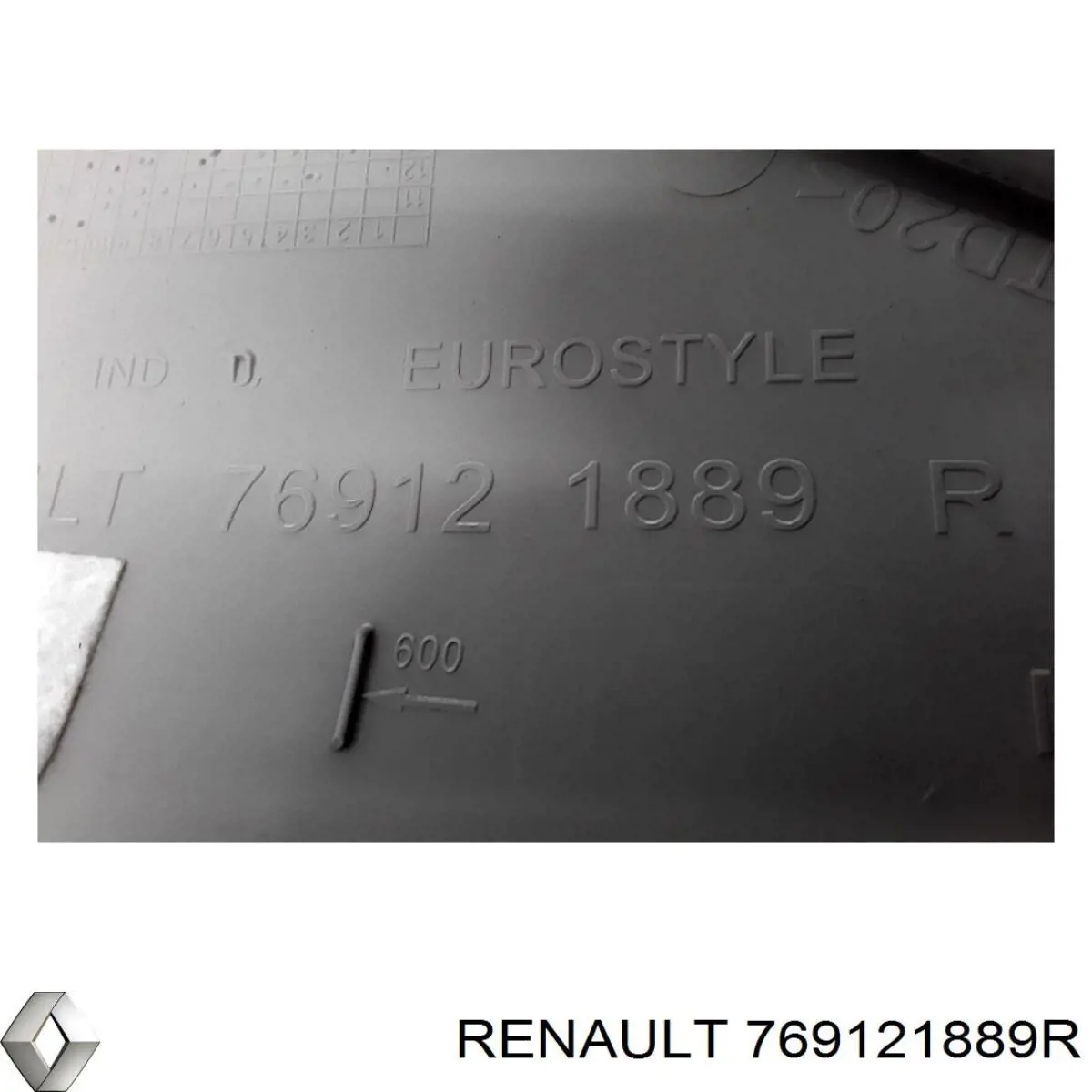 Обшивка стойки кузова внутренняя передняя левая Renault (RVI) 769121889R цена, от 6.62 USD