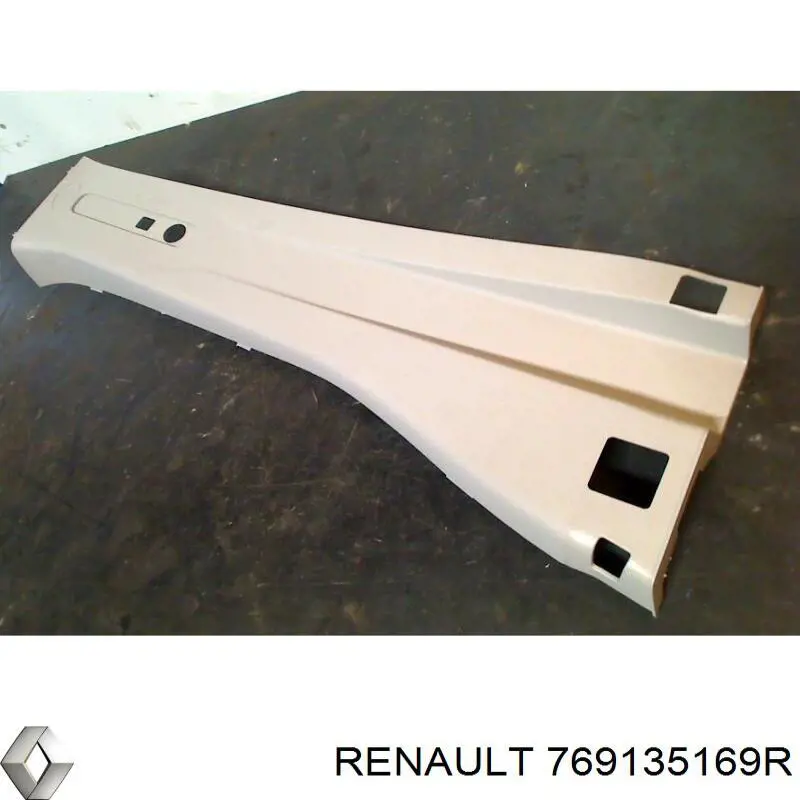 Купить 769135169R Renault (RVI) Обшивка стойки кузова внутренняя средняя правая